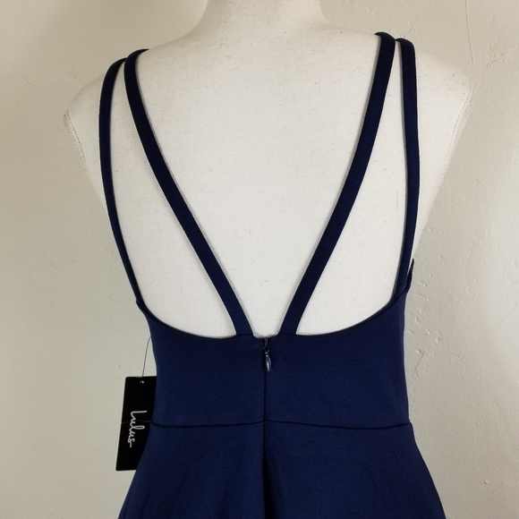 Lulus Love Galore Sleeveless Strappy Mini Dress M - Picture 5 of 11